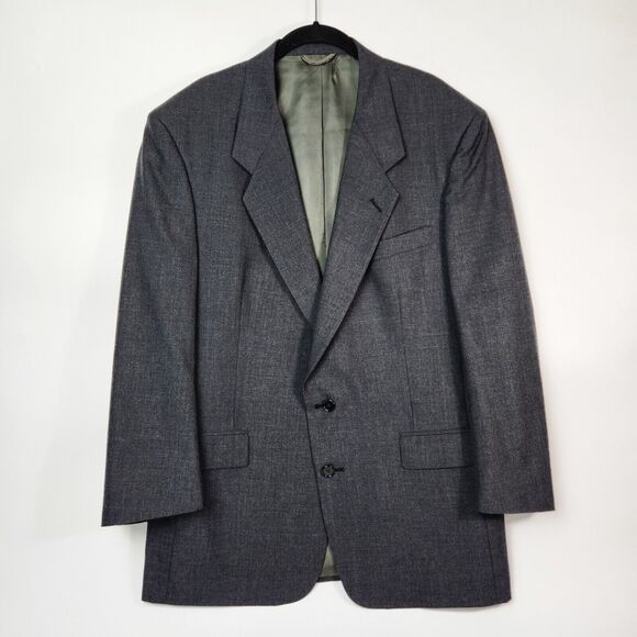 Christian Dior Blazer Mens 43R Virgin‎ Wool Career Wear Luxury Corpcore Preppy